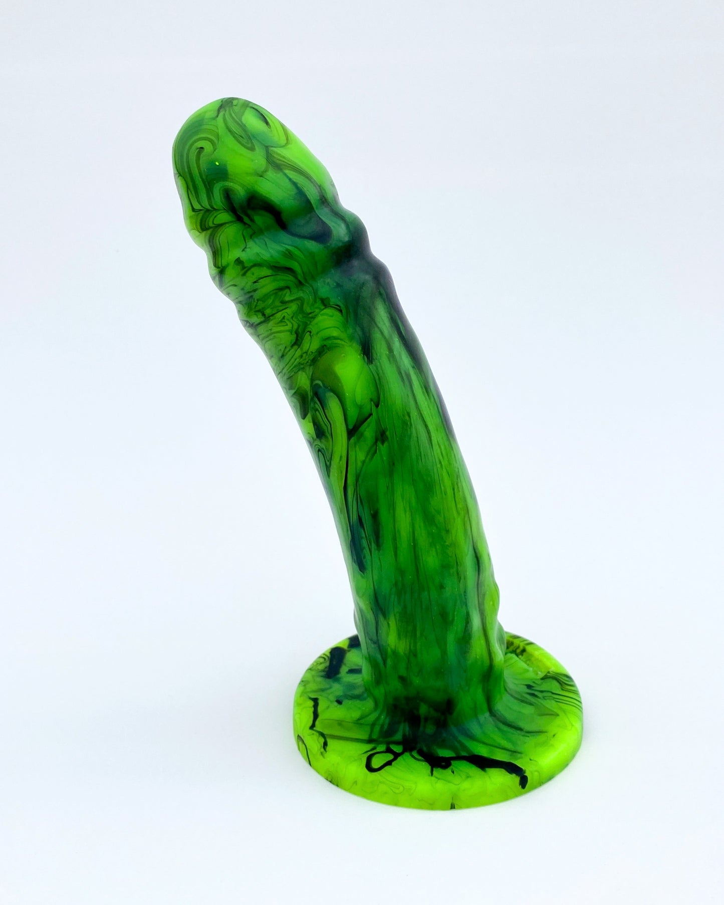 LIME NEON SWIRL image 5