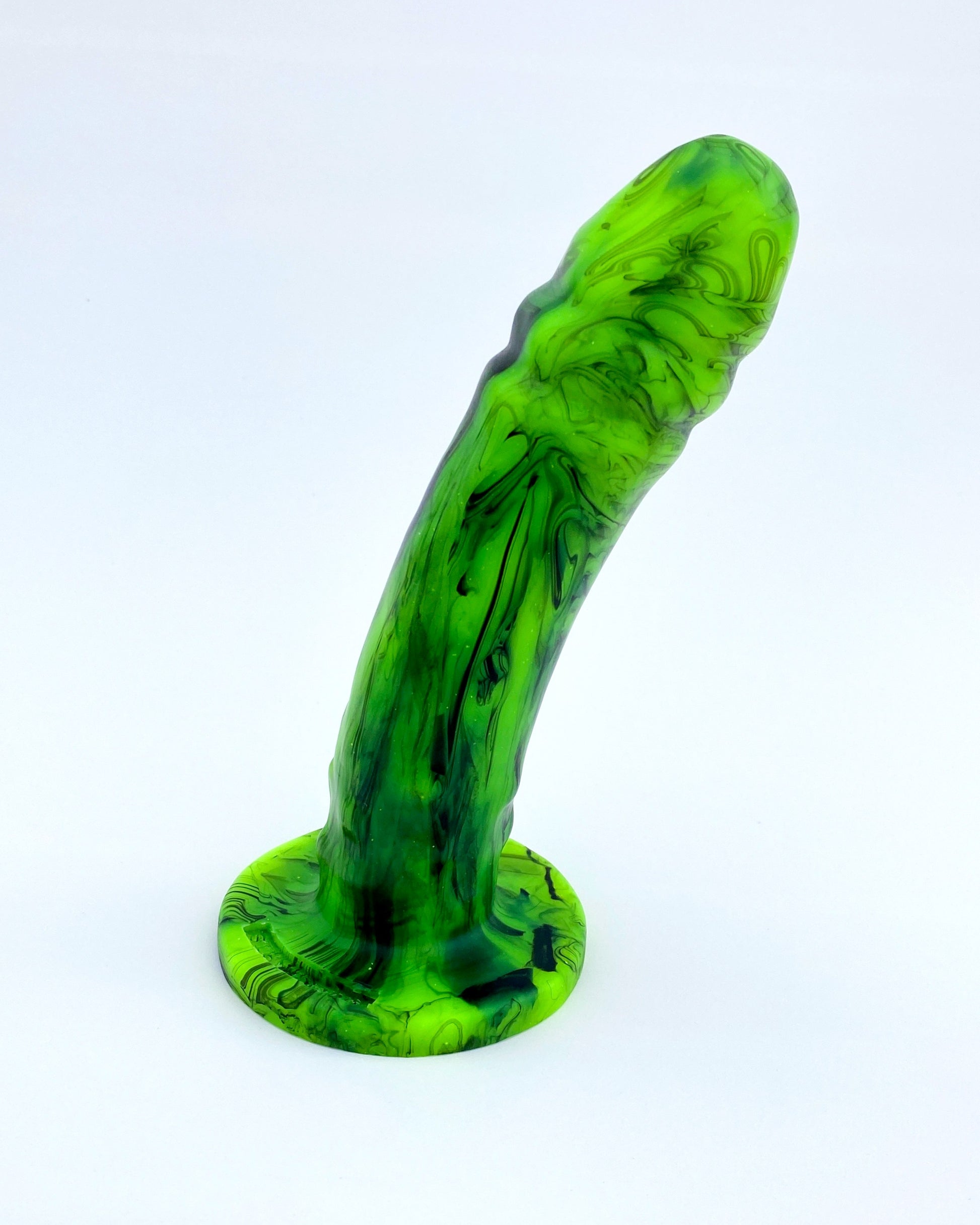 LIME NEON SWIRL image 4