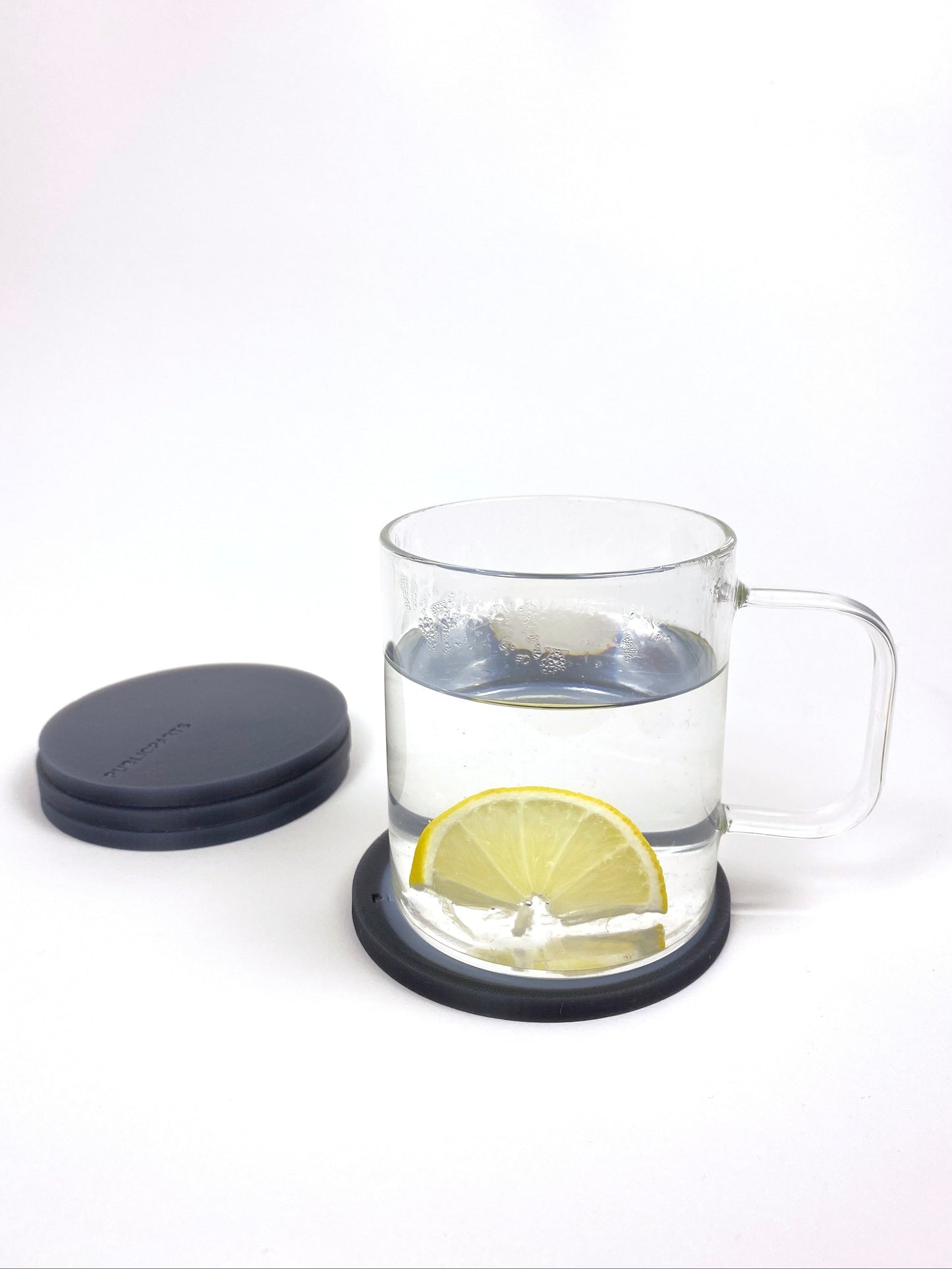 Black-to-White Coaster Set — Set of 4