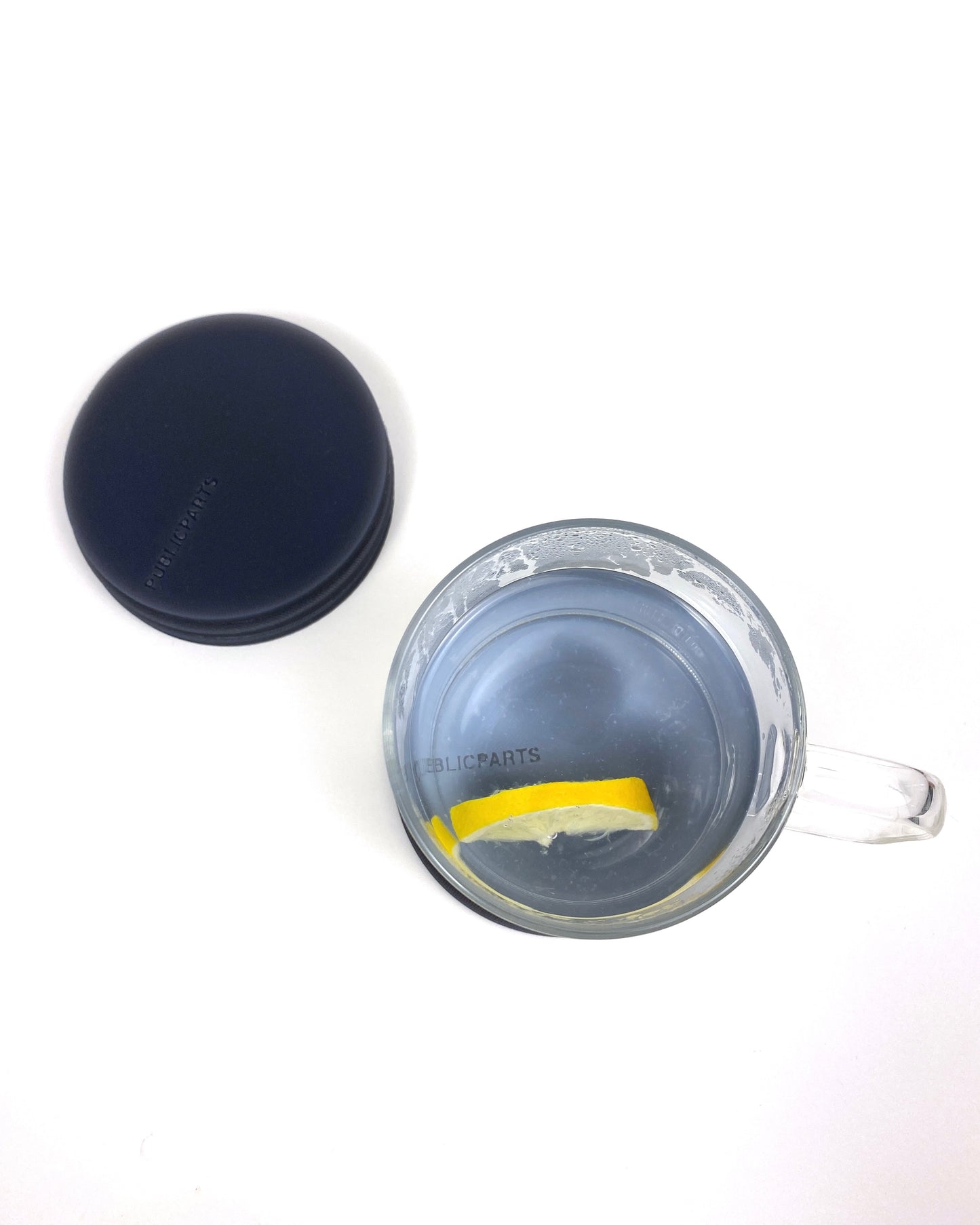 Black-to-White Coaster Set — Set of 4