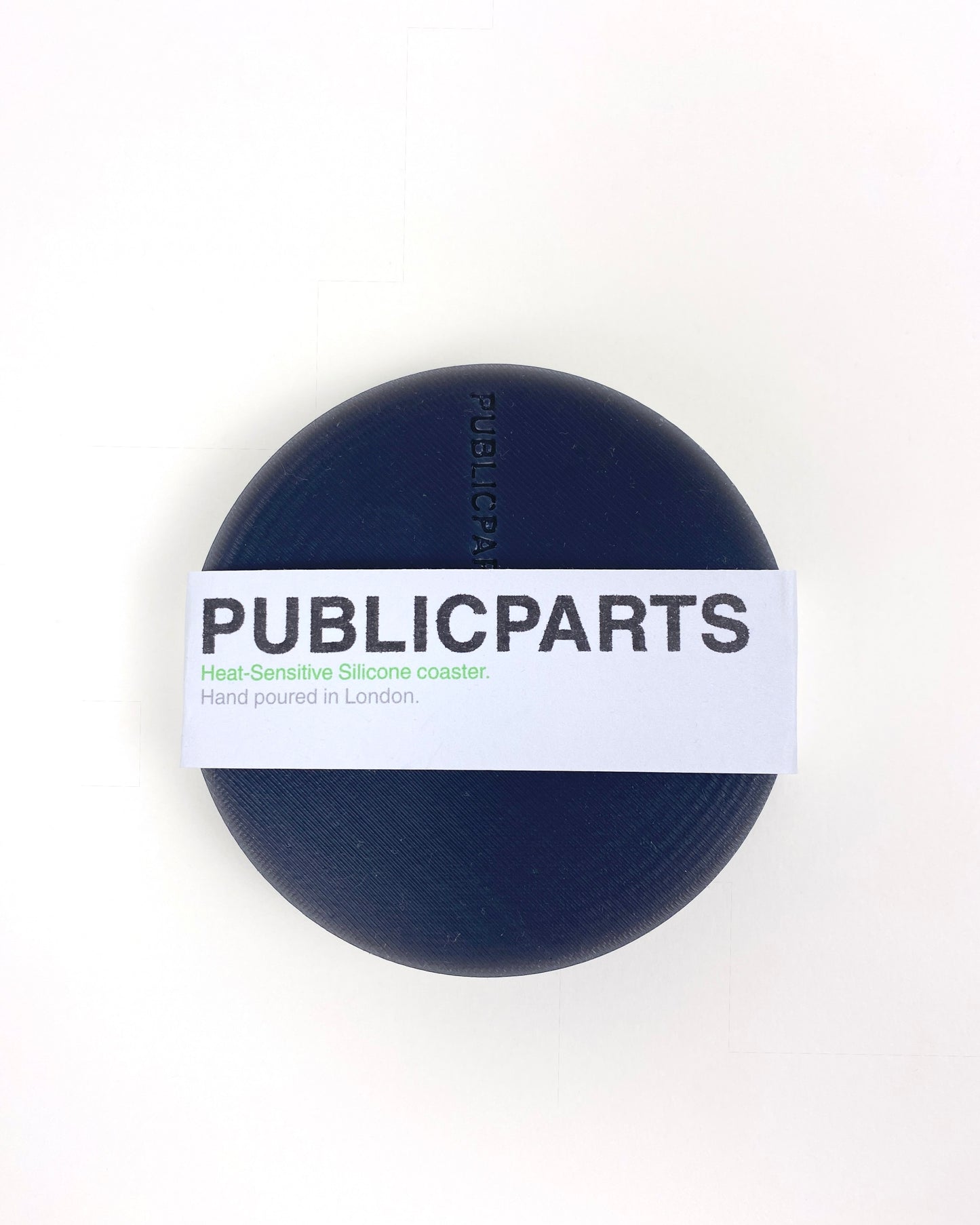 Black-to-White Coaster Set — Set of 4