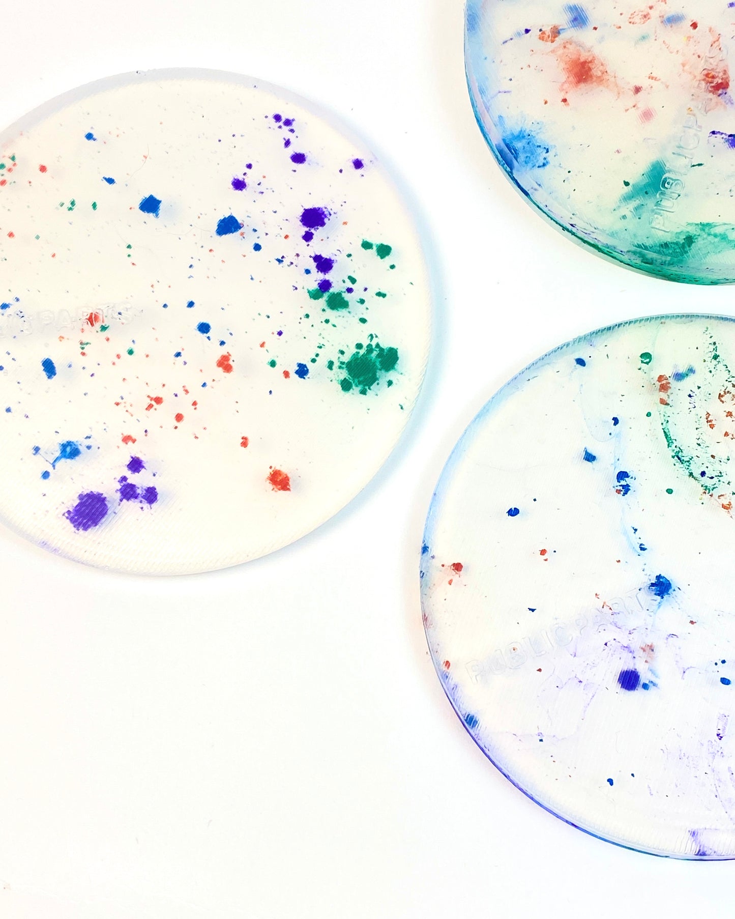 Powder Dust Coaster Set — Set of 4