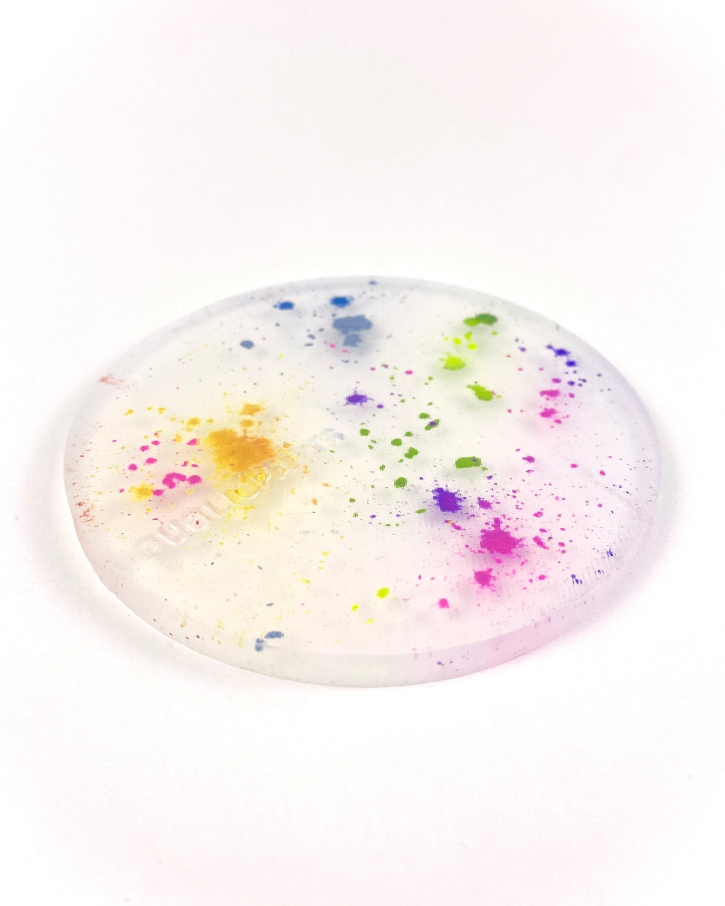 Spectra - Powder Dust · Silicone Coaster Set (Heat-Reactive)