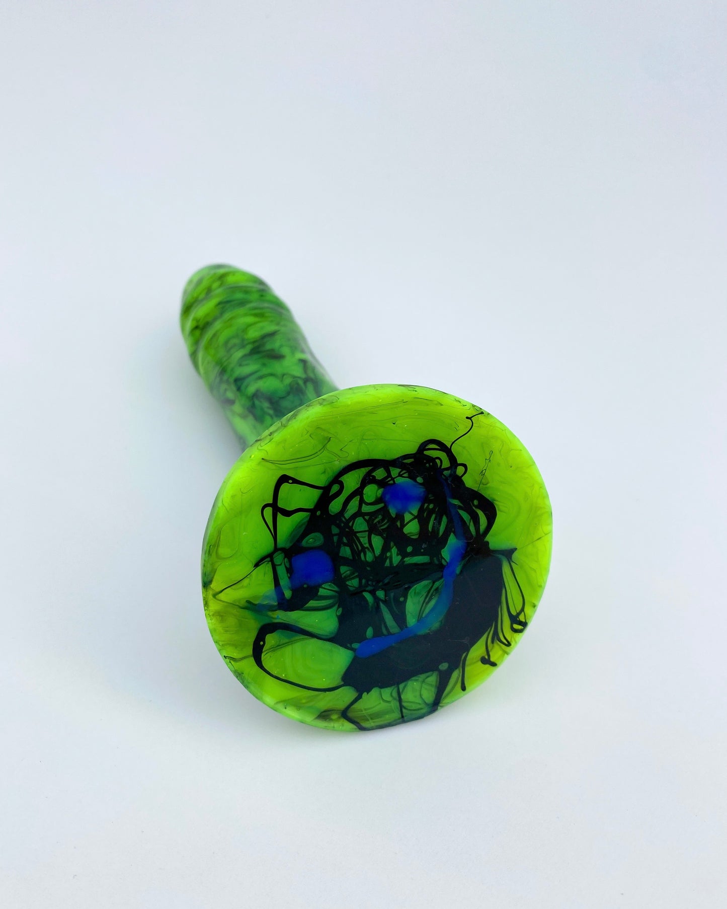 LIME NEON SWIRL image 2