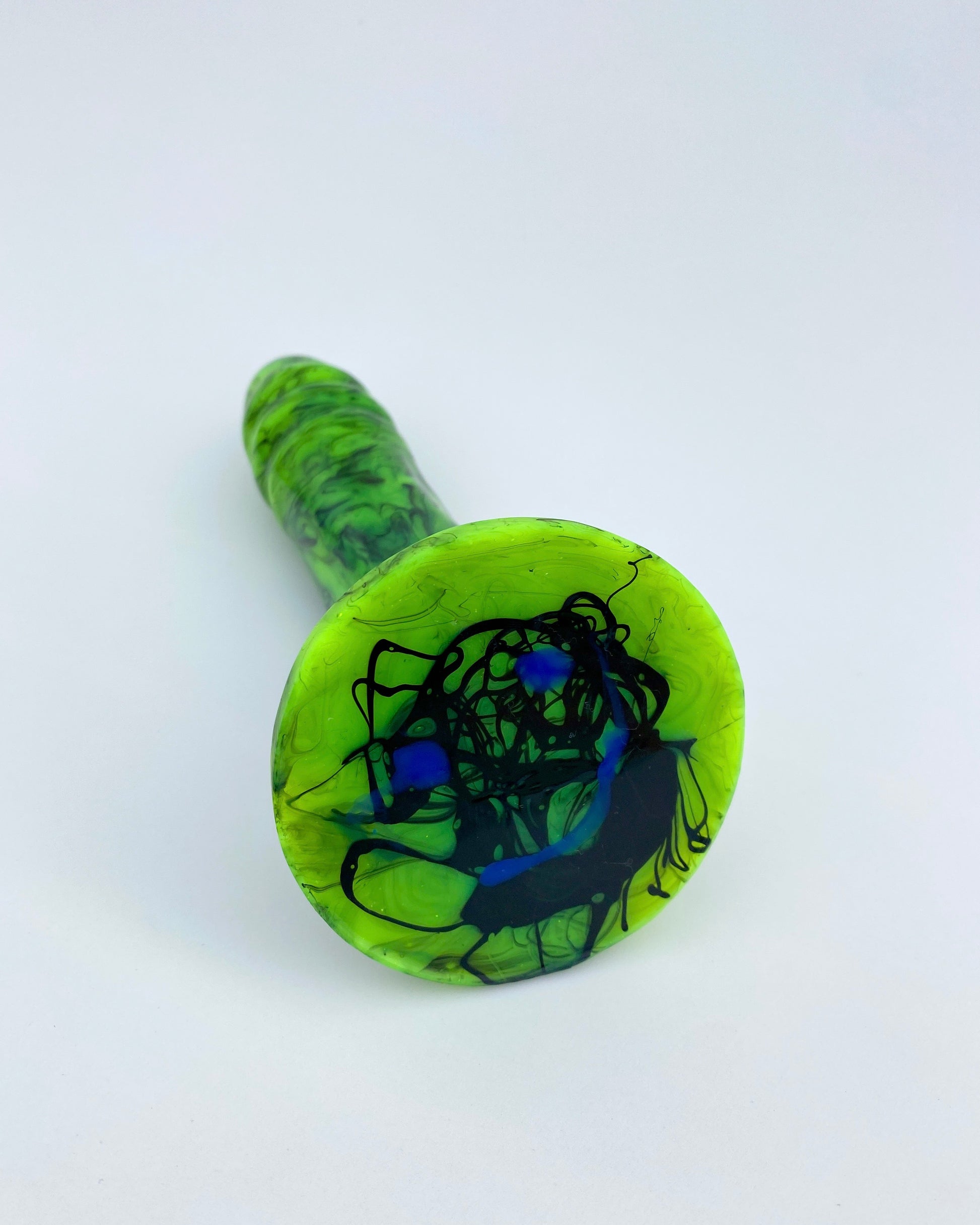 LIME NEON SWIRL image 2
