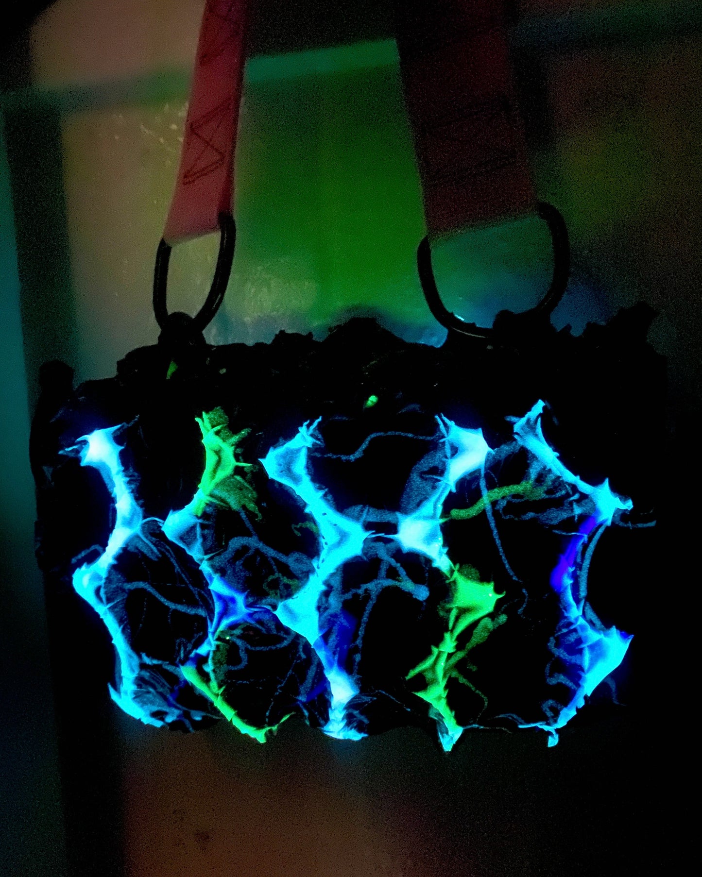 GLOW WEB SILICONE BAG image 6