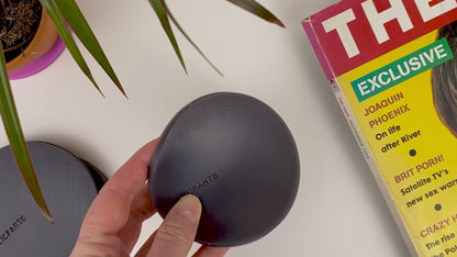 Black-to-White Coaster Set — Set of 4